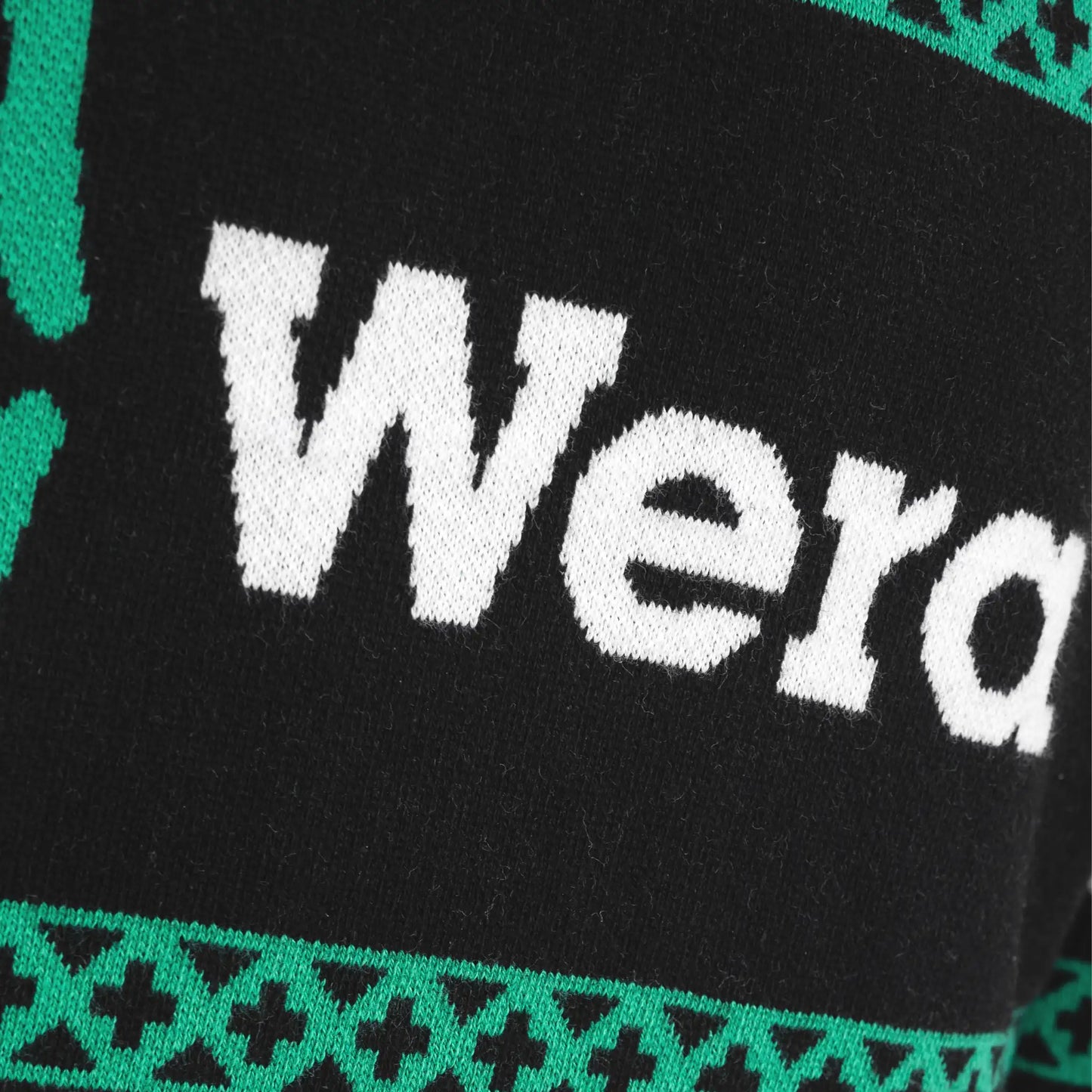 Wera Tool Rebel Shop Ugly Sweater Weihnachtspulli Unisex Detailaufnahme