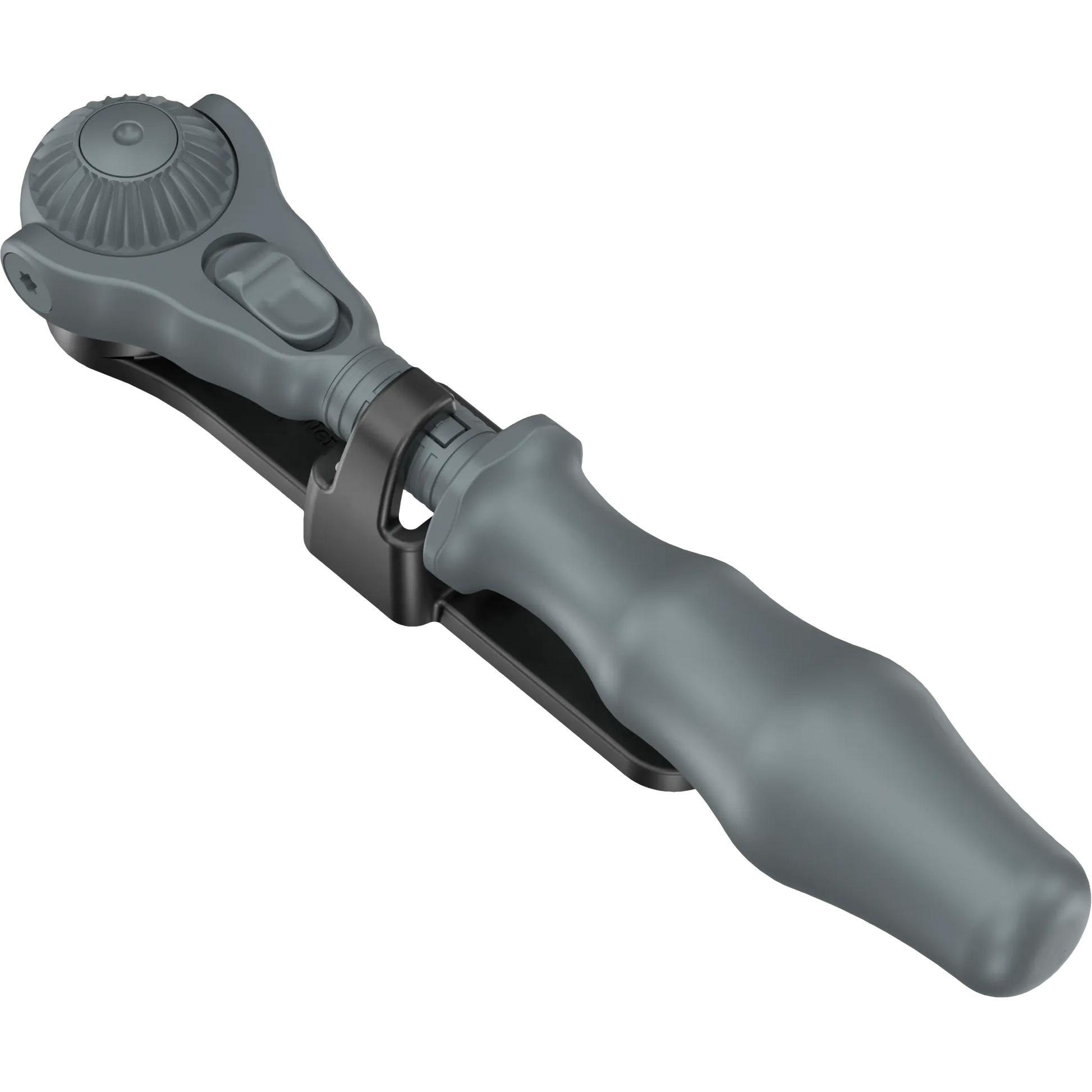 Wera Tool Rebel Halterung Zyklop Speed Knarre 3/8 Zoll Halterung mit ausgegrautem Zyklop Speed in der Halterung