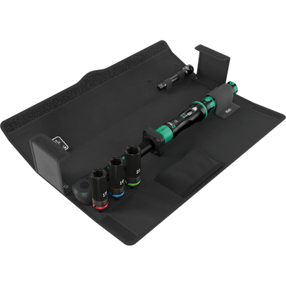 Wera Tool Rebel Shop KF Reifenwechsel Set Drehmomentschlüssel mit Lock Funktion in der Tasche Produktbild