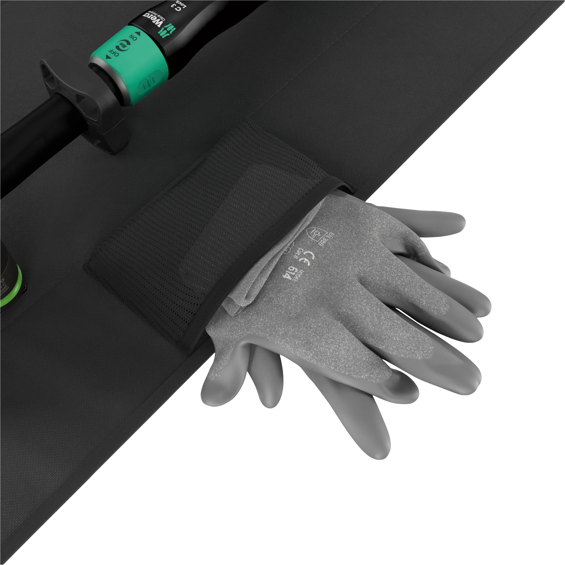 Wera Tool Rebel Shop KF Reifenwechsel Set Drehmomentschlüssel Tasche für Handschuhe Produktbild